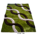 3D Elastic &amp; Silk blandad med mode Design Carpet